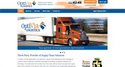 Desktop Screenshot of optivialogistics.com